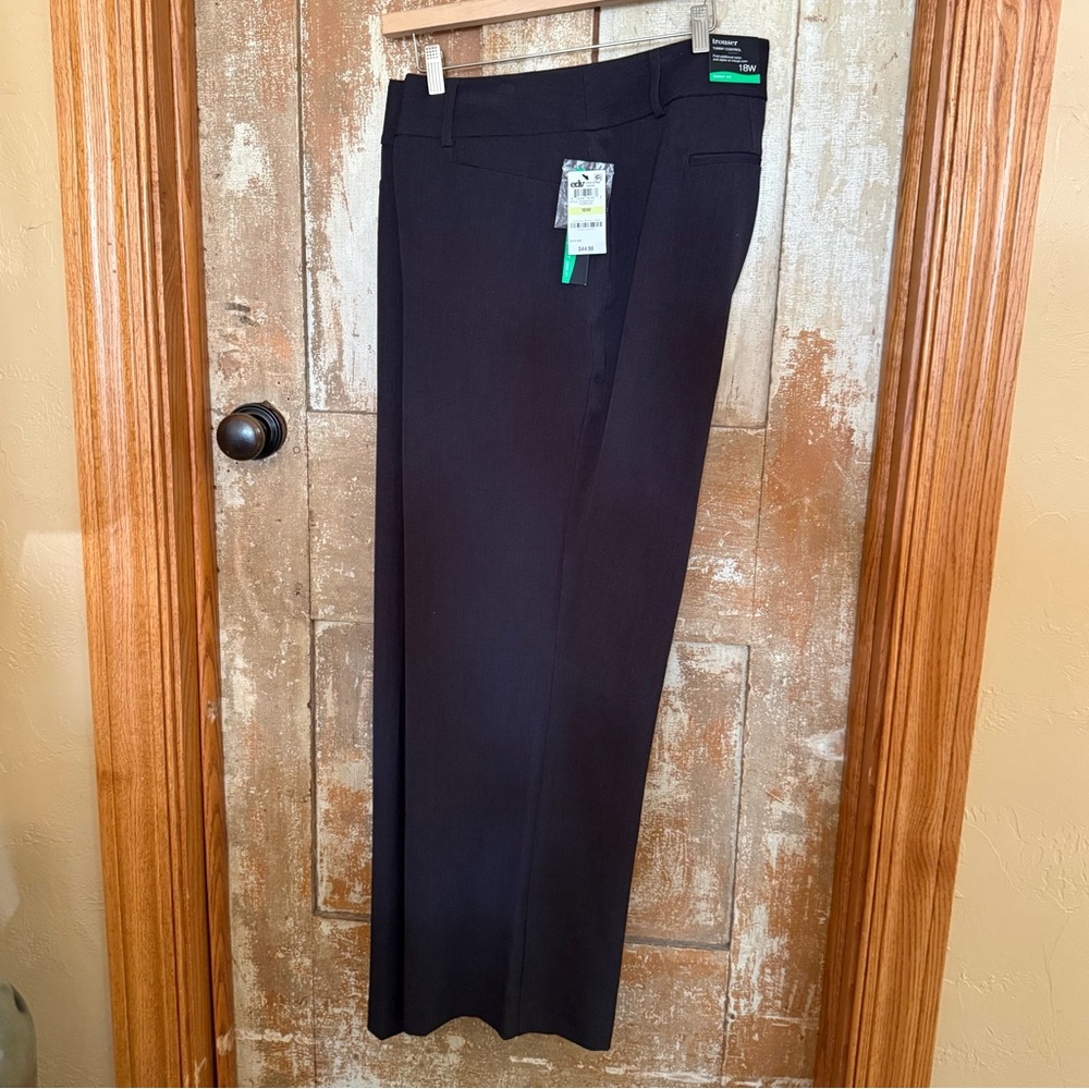 Alfani Charcoal Curvy Fit Tummy Control Trousers